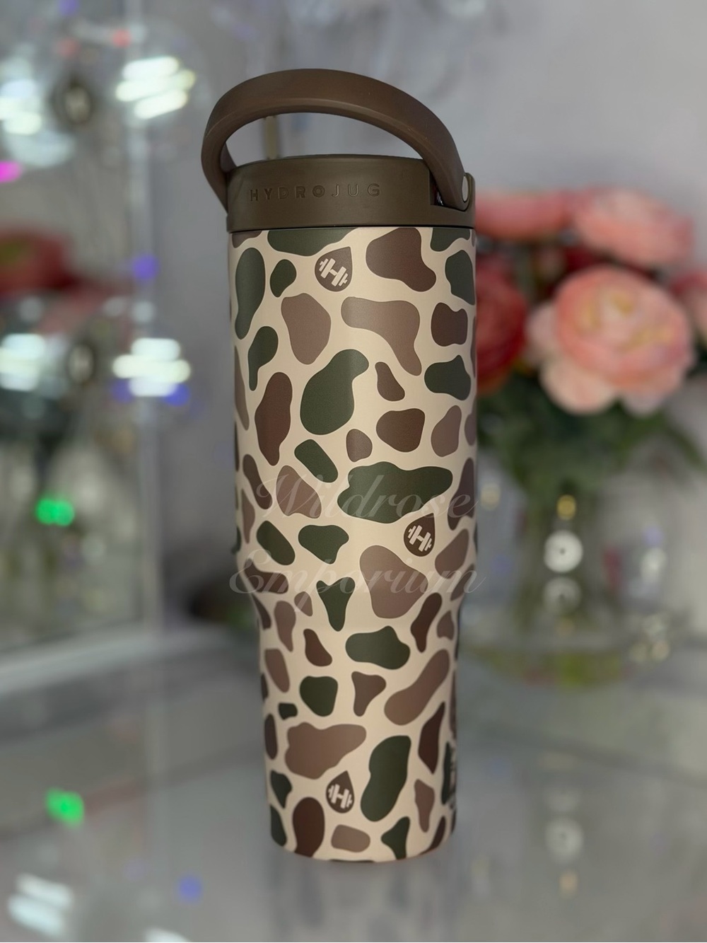 Hydrojug Duck Camo hunter woods sport Traveler tumbler 32oz NWT - Picture 3 of 5